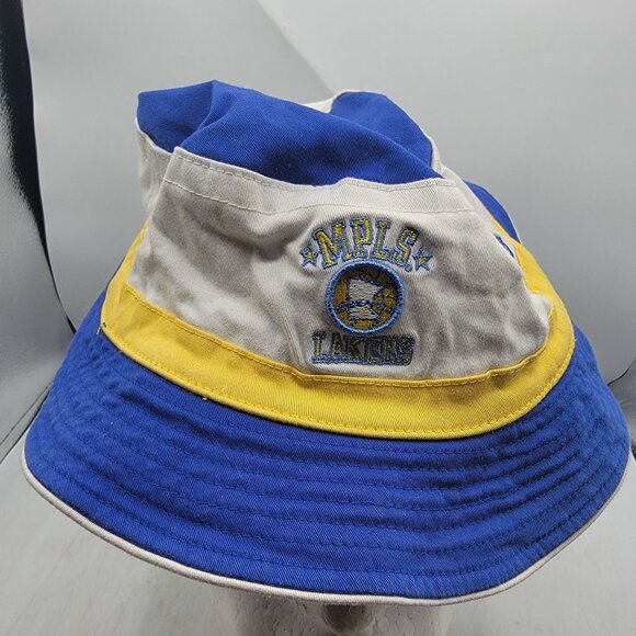 Los Angeles MPLS Lakers Bucket Cap New Era Hardwood Classics Basketball Hat